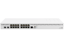 [MKT-CCR2004-16G-2S+] Mikrotik CCR2004-16G-2S+ - Cloud Core Router alto renidmiento 16 RJ45 gigabit, 2 SFP+ 10 GB, RouterOS L6