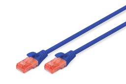 [DGT-DK-1617-005/B] Digitus U-UTP-6BL-50 - Digits - UTP Ethernet Cable CAT6 Blue CAT6 Blue 50 cm Unshielded