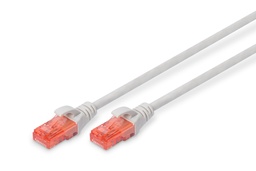 [DGT-DK-1617-250] DIGITUS DK-1617-250 U-UTP patch cable CAT 6, Cu, LSZH AWG 26/7, length 25 m, color gray