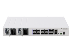 [MKT-CRS510-8XS-2XQ-IN] Mikrotik CRS510-8XS-2XQ-IN - Cloud Router Switch sobremesa con 8 SFP28 25 GB y 2 QSFP28 100 GB, RouterOS L5